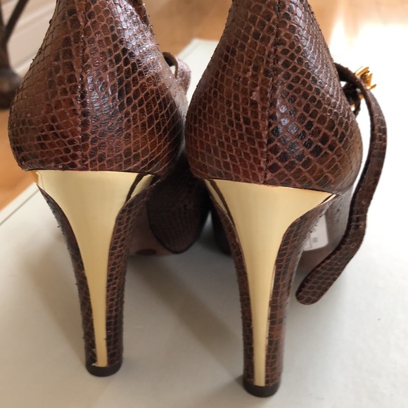 BCBGMAXAZRIA Leather Mary Jane Shoes - Picture 2 of 4